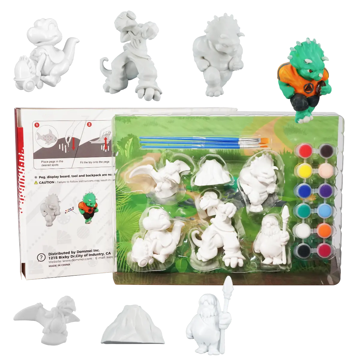 Dinosaur Painting Kit.