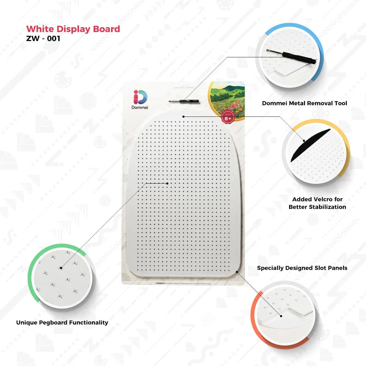 White Display Board - Dommei Inc.