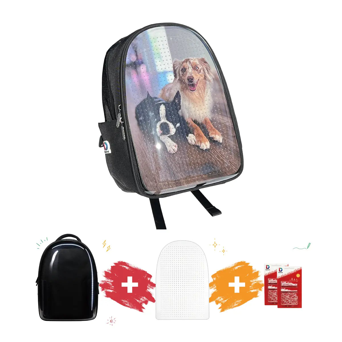 Custom Backpack Kit(Support Picture Upload) - Dommei Inc.