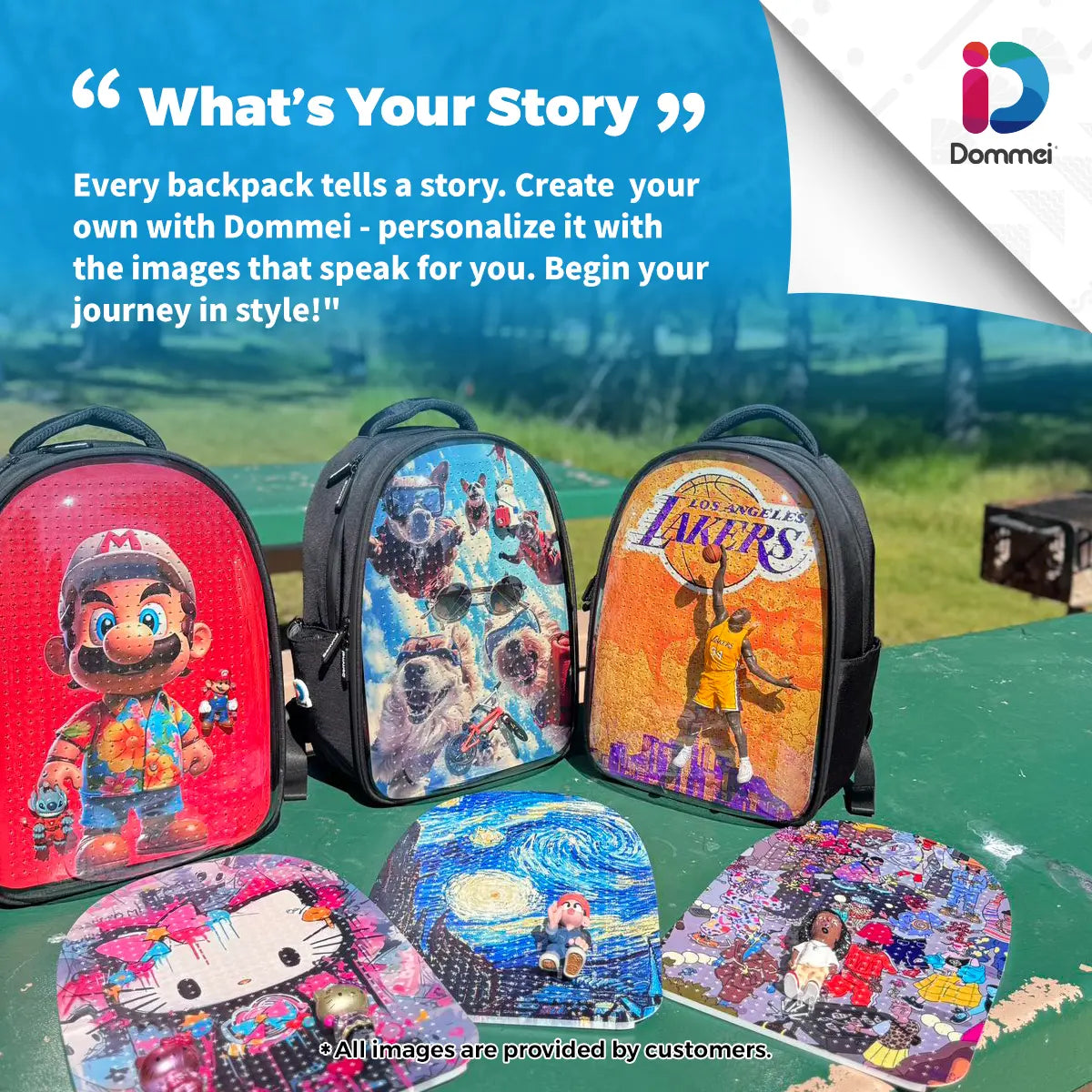 transparent backpack